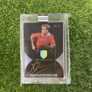 2018 Panini Eminence Soccer Dennis Bergkamp Eminence Autographs Auto 06/10