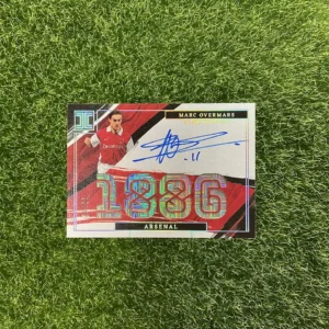 2022 Panini Impeccable Club History Marc Overmars Patch Auto 2/11