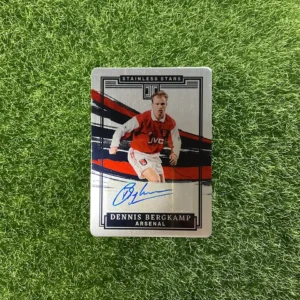 2021-22 Panini Impeccable Stainless Stars Dennis Bergkamp Auto 3/8