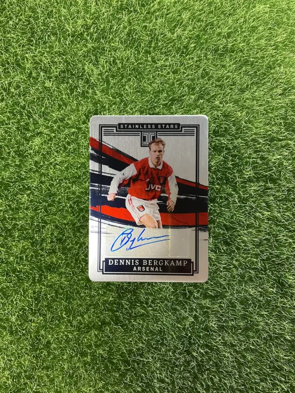 2021-22 Panini Impeccable Stainless Stars Dennis Bergkamp Auto 3/8