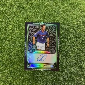 2019-20 Panini Obsidian Soccer Robert Pirès Autographs 02/10