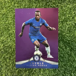 2018-19 Panini Treble Soccer Victor Moses Purple Parallel