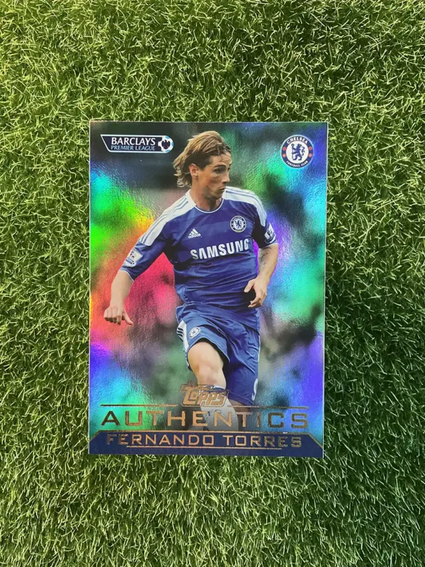 2011-12 Topps Premier League Fernando Torres Authentics Refractor