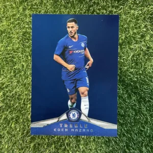 2018-19 Panini Treble Soccer Eden Hazard Blue Parallel 58/75