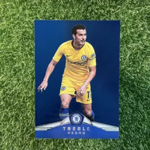 2018-19 Panini Treble Soccer Pedro Blue Parallel 21/75
