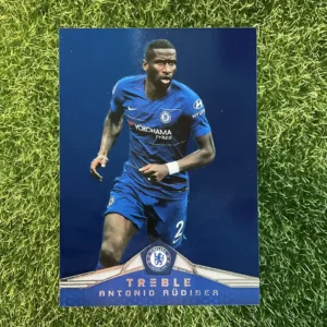 2018-19 Panini Treble Soccer Antonio Rüdiger Blue Parallel