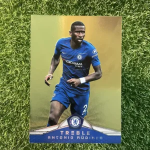 2018-19 Panini Treble Soccer Antonio Rüdiger Gold Parallel 05/25