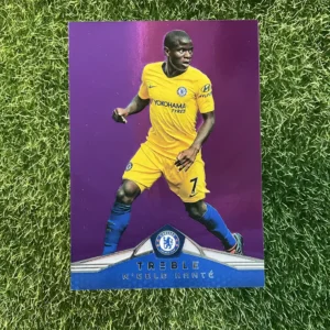 2018-19 Panini Treble Soccer N'Golo Kanté Purple Parallel 06/49