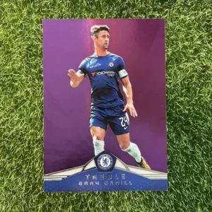 2018-19 Panini Treble Soccer Gary Cahill Purple Parallel 49/49