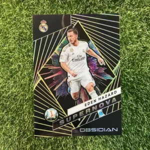 2019-20 Panini Obsidian Soccer Eden Hazard Supernova 03/15