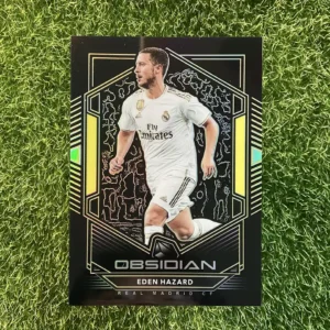 2019-20 Panini Obsidian Soccer Eden Hazard Base Set Parallel 05/15