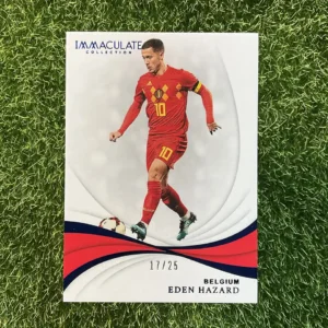 2018-19 Panini Immaculate Collection Soccer Eden Hazard Base Set 17/25