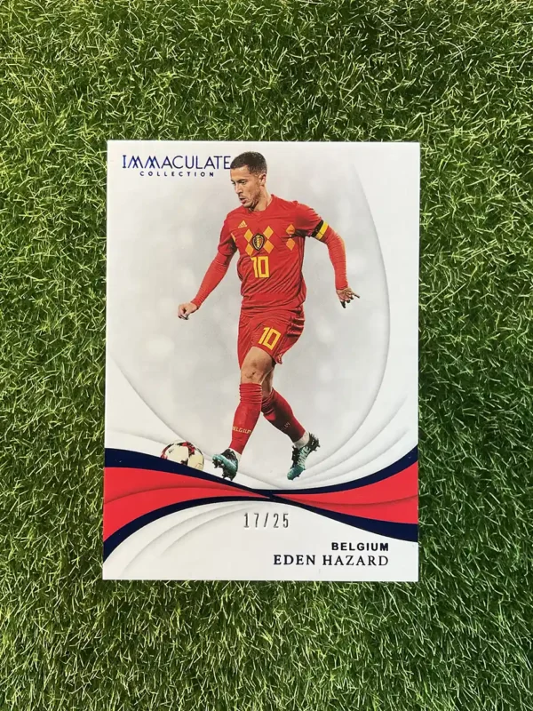2018-19 Panini Immaculate Collection Soccer Eden Hazard Base Set 17/25