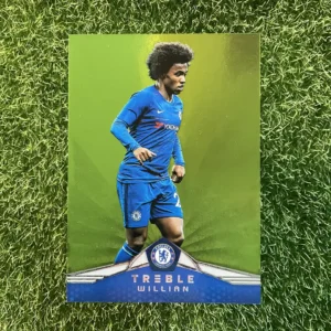 2018-19 Panini Treble Soccer Willian Green Parallel