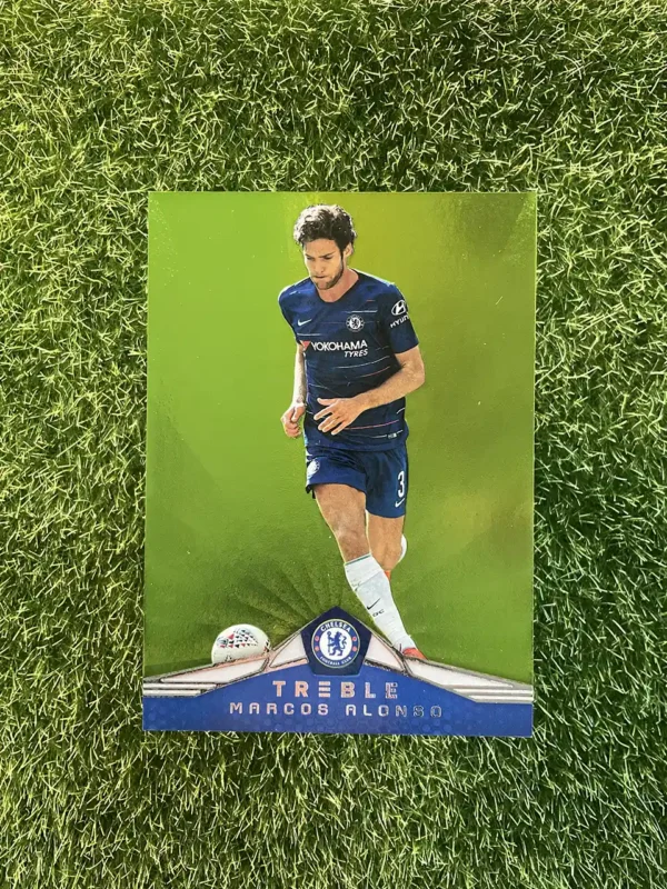 2018-19 Panini Treble Marcos Alonso Green