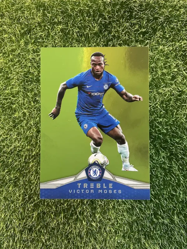 2018-19 Panini Treble Victor Moses Green 3/10