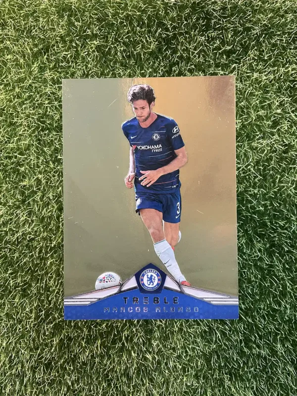 2018-19 Panini Treble Marcos Alonso Gold