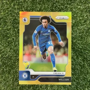 2019-20 Panini Prizm Premier League Soccer Willian Gold Prizm 05/10