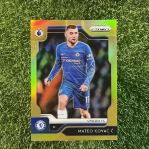 2019-20 Panini Prizm Premier League Soccer Mateo Kovačić Gold Prizm 08/10