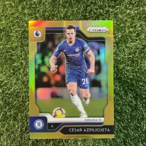 2019-20 Panini Prizm Premier League Soccer César Azpilicueta Gold Prizm 05/10