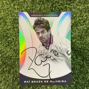 2017 Panini Nobility Soccer Raí Souza de Oliveira Crescent Signatures Auto