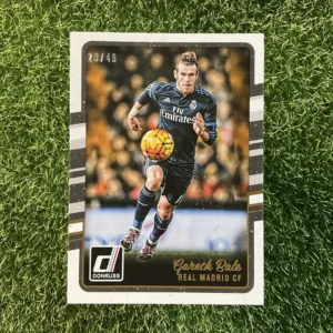2016-17 Panini Donruss Soccer Gareth Bale Canvas Parallel 20/49