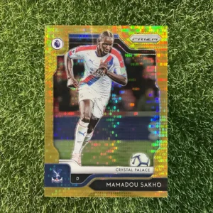 2019-20 Panini Prizm Premier League Soccer Mamadou Sakho Gold Power Prizm 04/10