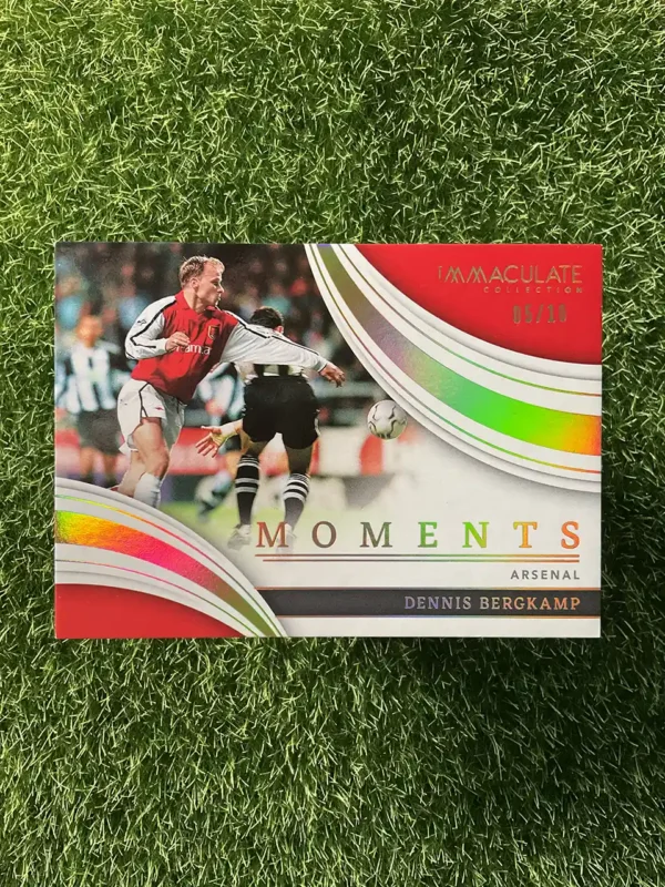 2022-23 Panini Immaculate Collection Soccer Dennis Bergkamp Moments 05/10