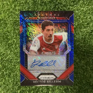 2020-21 Panini Prizm Premier League Soccer Héctor Bellerín Arsenal Signatures Shimmer Prizm Auto