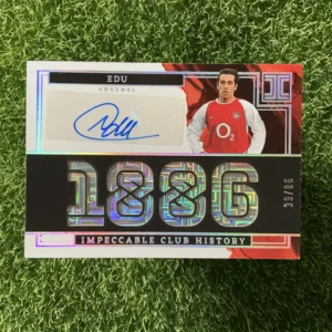 2022-23 Panini Impeccable Premier League Soccer Edu Impeccable Club History Auto 39/86