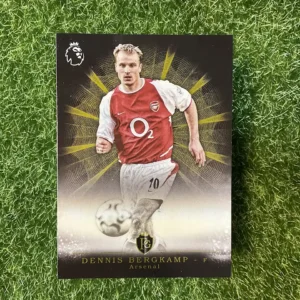 2016 Topps Premier Club Dennis Bergkamp Brilliance of the Pitch Gold Parallel