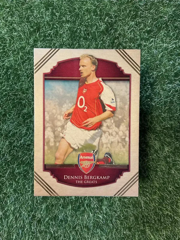 2013 Futera Arsenal Dennis Bergkamp The Greats 15/16
