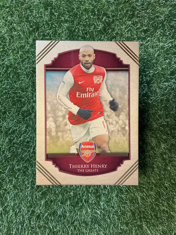 2013 Futera Arsenal Thierry Henry The Greats 01/16