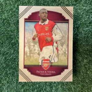 2013 Futera Arsenal Patrick Vieira The Greats 08/16
