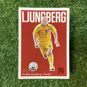 2017 Panini Nobility Soccer Freddie Ljungberg Red Parallel 160/199