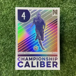 2017 Panini Nobility Soccer Patrick Vieira Championship Caliber