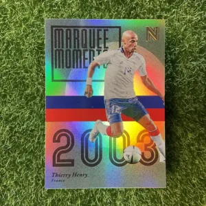 2017 Panini Nobility Soccer Thierry Henry Marquee Moments