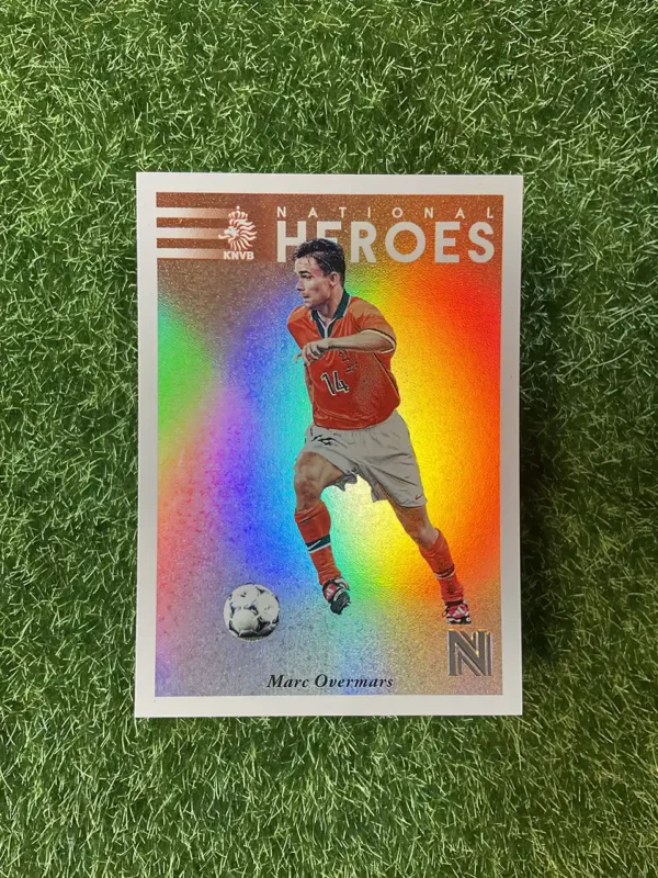 2017 Panini Nobility Soccer Marc Overmars National Heroes