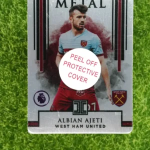 2019-20 Panini Impeccable Albian Ajeti Rookie Metal 10/50