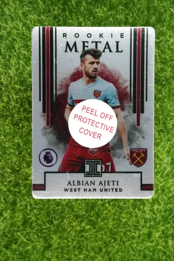 2019-20 Panini Impeccable Albian Ajeti Rookie Metal 10/50
