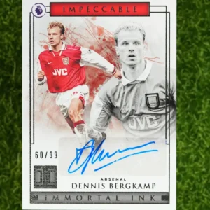 2019-20 Panini Impeccable Dennis Bergkamp Immortal Ink Auto 60/99