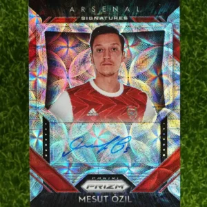 2020-21 Panini Prizm Premier League Mesut Özil Signatures Hyper Prizm Auto
