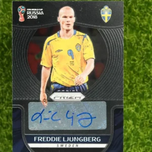 2018 Panini Prizm World Cup Freddie Ljungberg Auto
