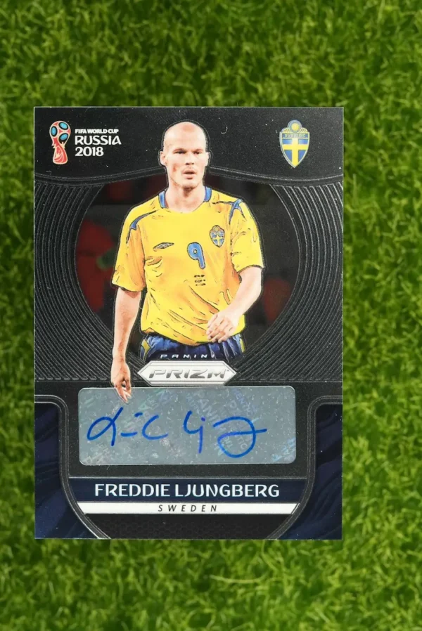 2018 Panini Prizm World Cup Freddie Ljungberg Auto