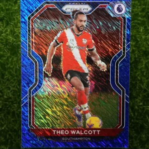 2020-21 Panini Chronicles Prizm Theo Walcott Blue Prizm