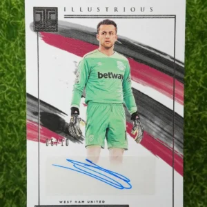 2020-21 Panini Impeccable Illustrious Łukasz Fabiański Auto 05/10