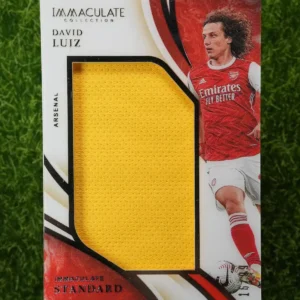 2020 Panini Immaculate Collection David Luiz Immaculate Standard Patch
