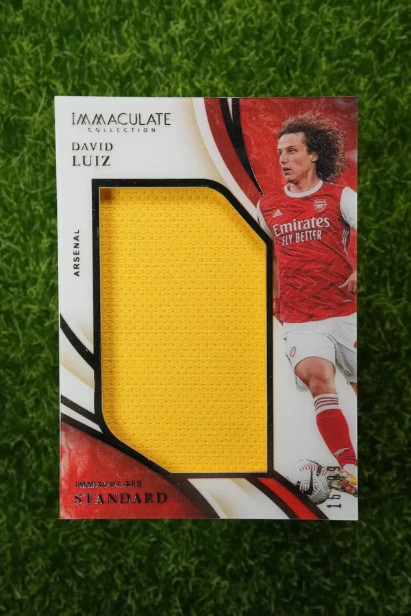 2020 Panini Immaculate Collection David Luiz Immaculate Standard Patch