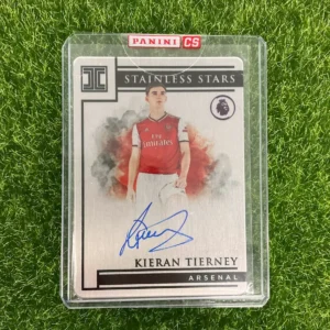 2019-20 Panini Impeccable Kieran Tierney Stainless Stars Metal Auto 19/25