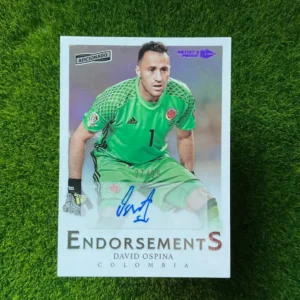 2016-17 Panini Aficionado David Ospina Endorsements Artist's Proof Auto 27/99